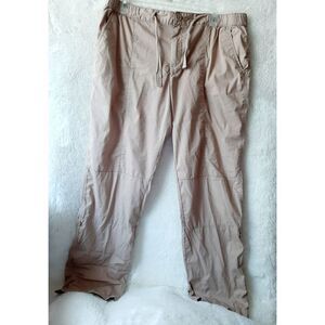 Magellan sz large Khaki beige cargo activewear pants